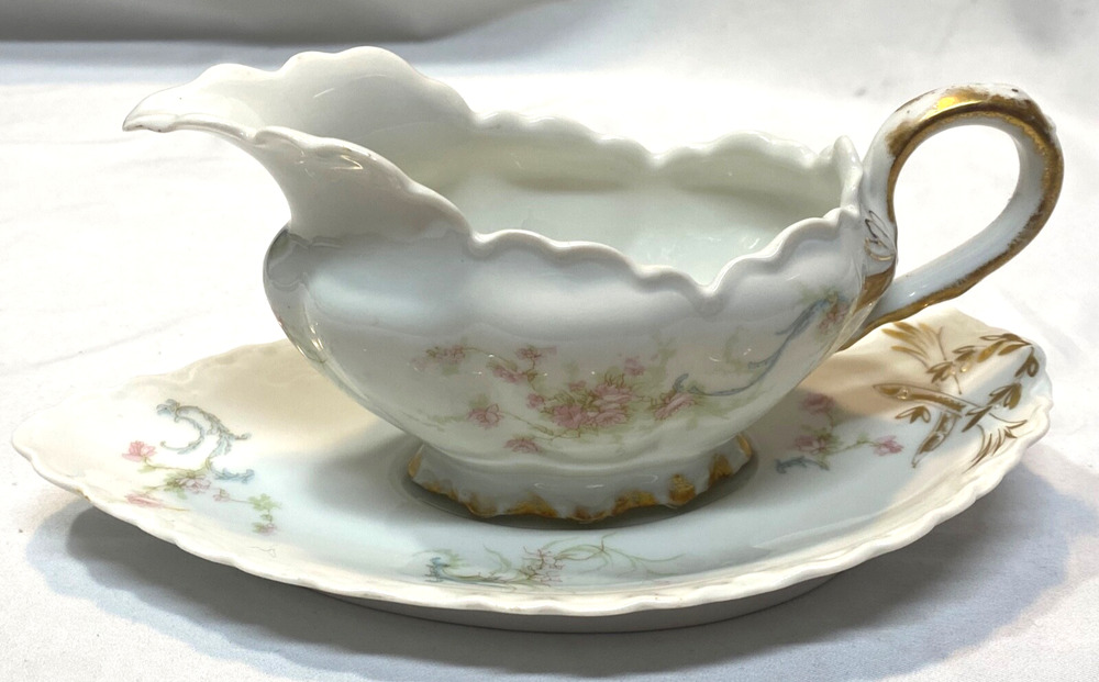 Haviland Schleiger Limoges France Gravy with Underplate